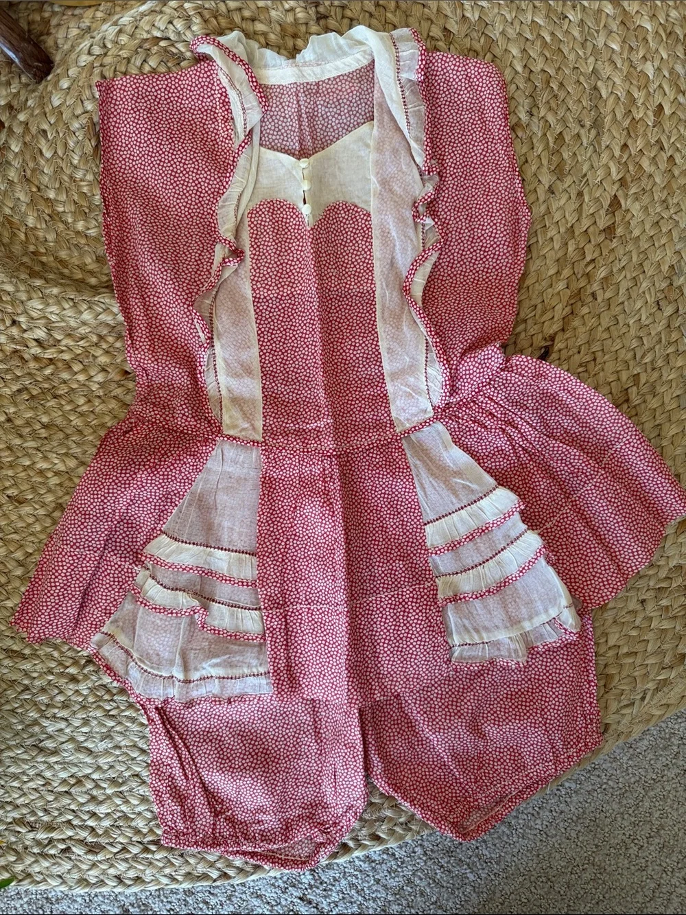 Vintage Toddler Bloomer Set